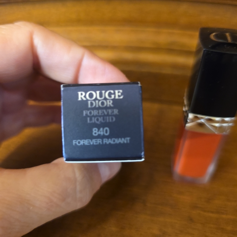 Dior Rouge Dior Forever Liquid In Color 840 (Forever Radiant)--NIB - Picture 2 of 5